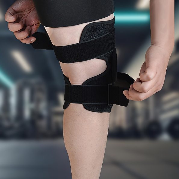 Hinged Knee Brace Support ~ ACL MCL ligament Runner's Knee - Image 6