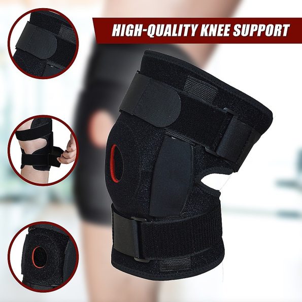 Hinged Knee Brace Support ~ ACL MCL ligament Runner's Knee - Image 8