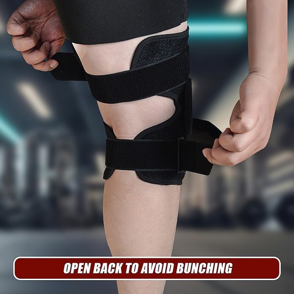 Hinged Knee Brace Support ~ ACL MCL ligament Runner's Knee - Image 9