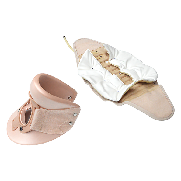 Neck Traction Air Decompression Support Brace Cervical Collar Hand Pump - Image 4