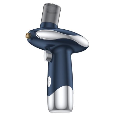 Portable Nano Facial Steamer & Oxygen Sprayer with Red/Blue Light Therapy(blue)