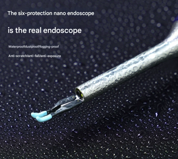 Smart Visual Ear Cleaner with HD Endoscope & Precision Tweezers - Safe for Adults & Children(Dark blue) - Image 3