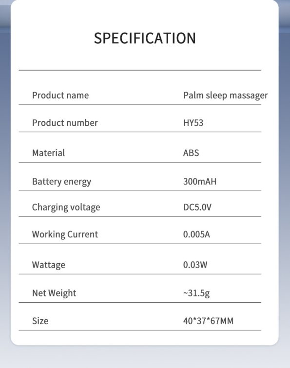 Handheld Microcurrent Sleep Aid Device - USB Rechargeable Pulse Massager for Relaxation & Deep Sleep(green) - Image 8