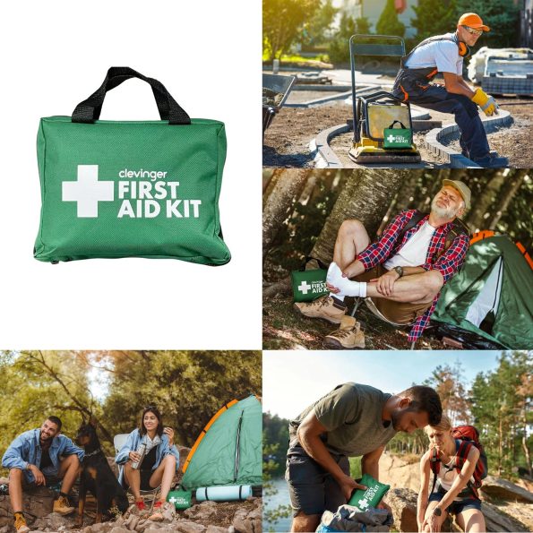 210Pcs Approval Deluxe Medical First Aid Kit - Image 3