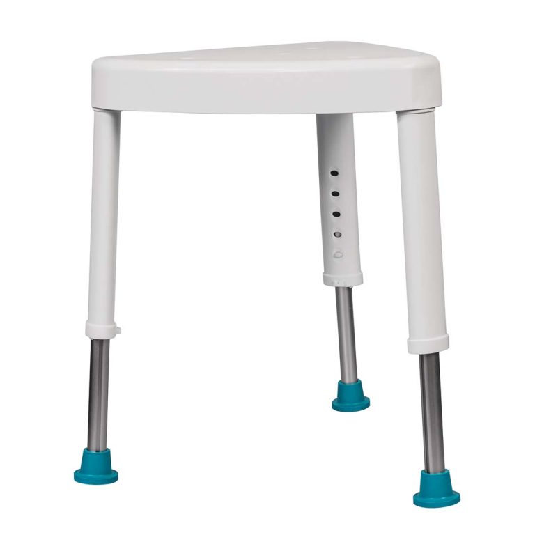 Triangular Point Stool Triangular Shower Stool | Australian Health Care