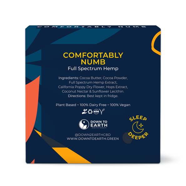 Comfortably Numb Organic Hemp Chocolates - Image 2