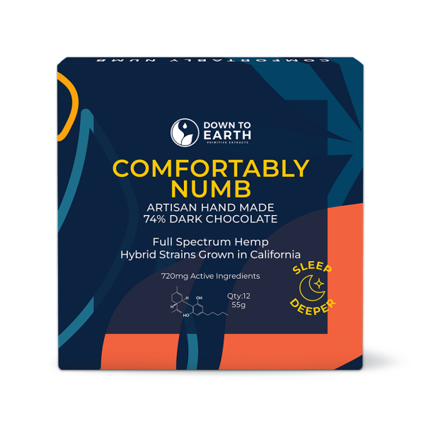 Comfortably Numb Organic Hemp Chocolates