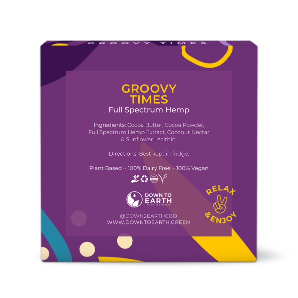 Groovy Times Organic Hemp Chocolate - Image 2