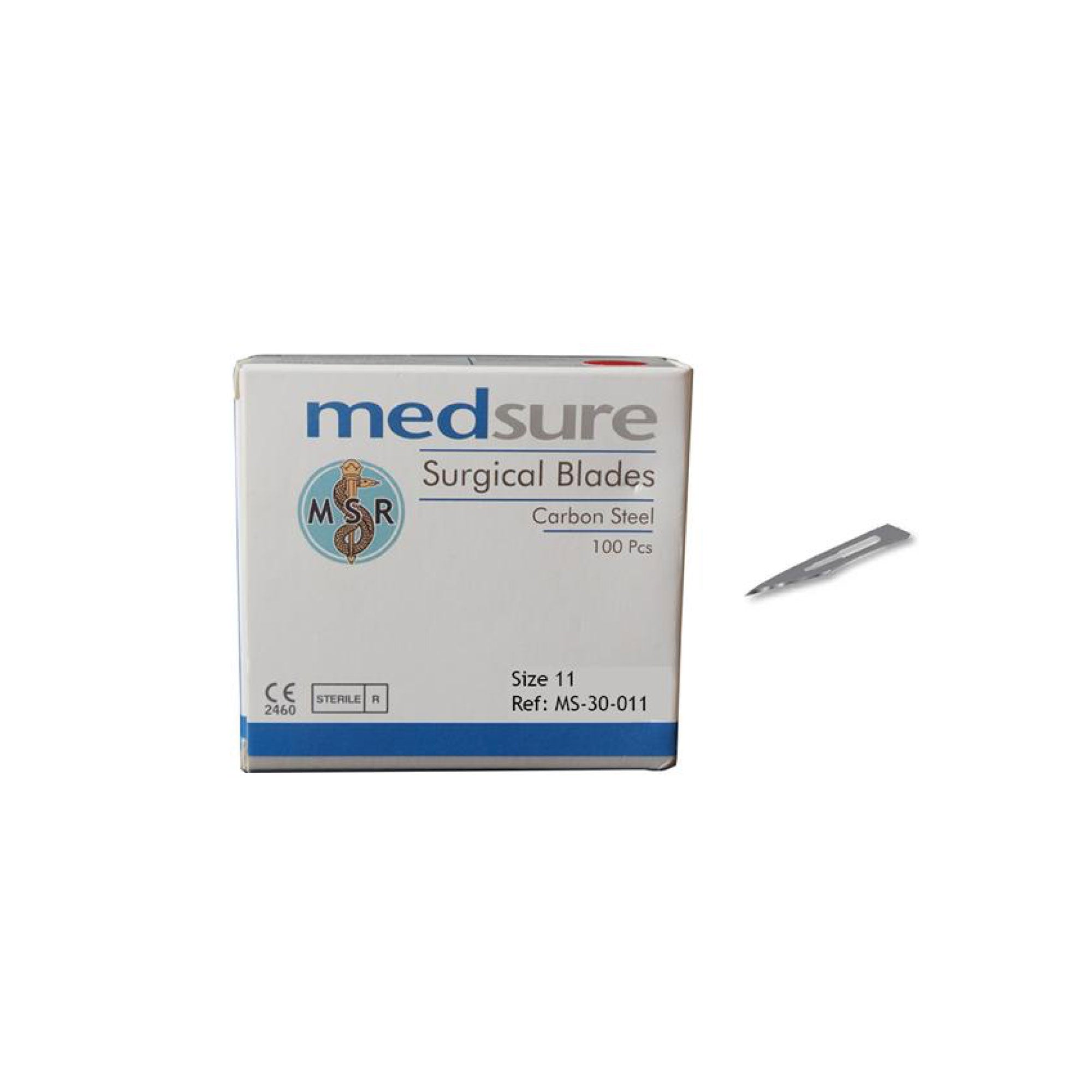 100 Surgical Scalpel Blades Size 11 Sterile Carbon Steel Disposable Sealed - Image 7
