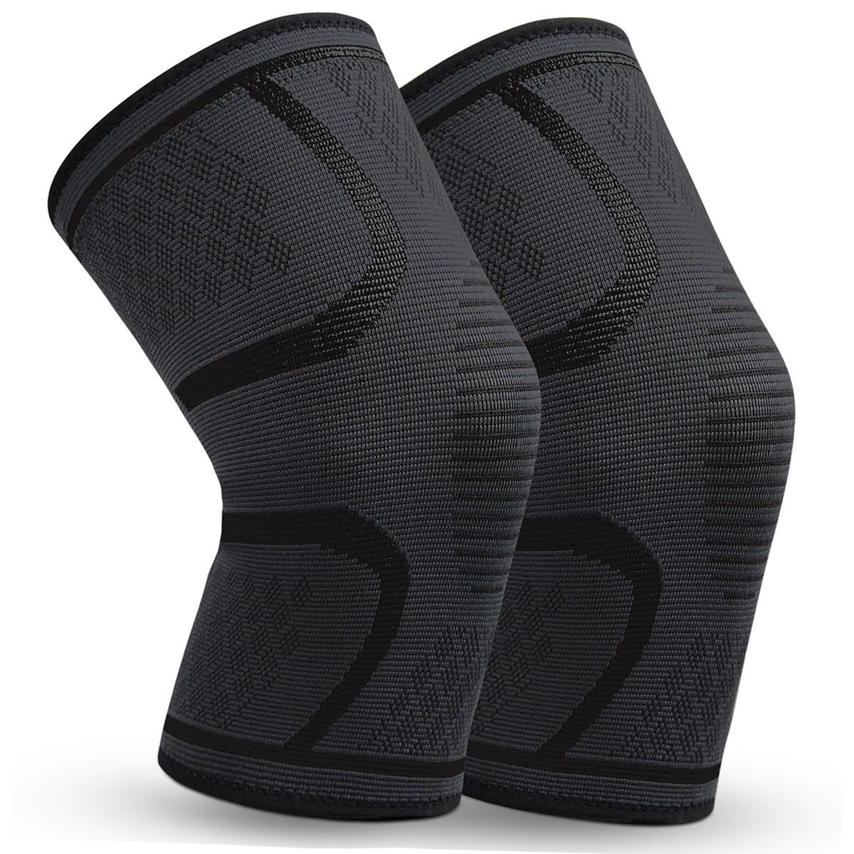 Knee Pads Knee Sleeves Weightlifting Knee Compression Sleeve, Knee Support Knee Flex Wrap Knee Sleeves