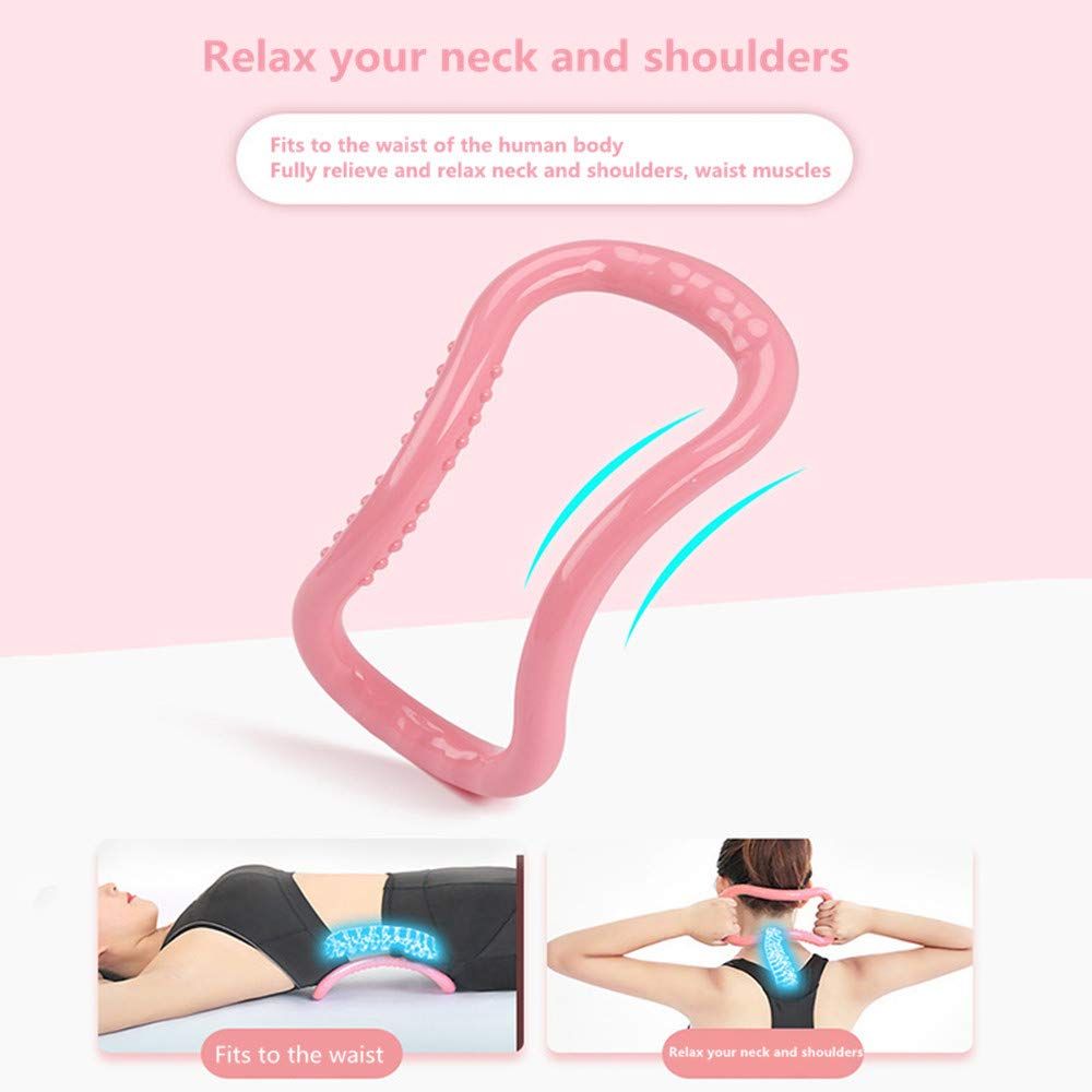 Pilates training ring for back and leg pain, home exercise, gym fitness, soft exercise, stretching - Image 2
