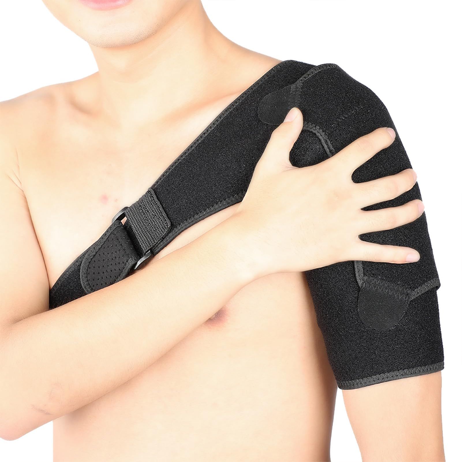 Shoulder Brace for Women - Injury Recovery Compression Support Sleeve - for Rotator Cuff Injuries, Arthritis, Sprain, Dislocation - Image 5