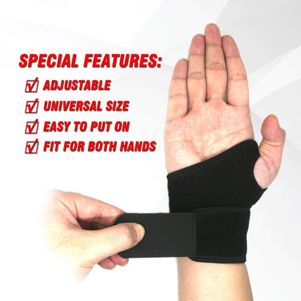 Wrist Brace for Carpal Tunnel, Breathable and Adjustable Wrist Support Brace for Arthritis and Tendinitis, Wrist Compression - Image 3