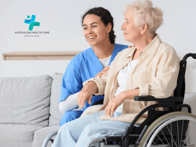 Patient transfer hoist and wheelchair positioning support equipment in a home care environment