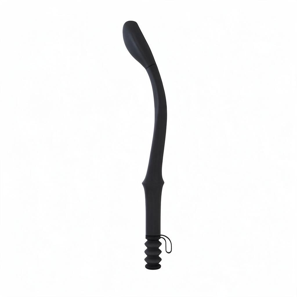 Long Handle Toilet Paper Wiping Aid Bottom Wiper Tool for Elderly Pregnant Black