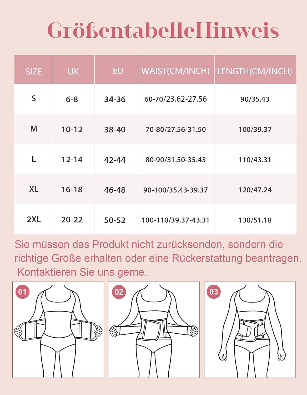 Waist Trainer Belt for Women, Adjustable Slimming Body Shaper with Dual Straps, Back Brace Cincher for Fitness Workout, Unisex - Image 7