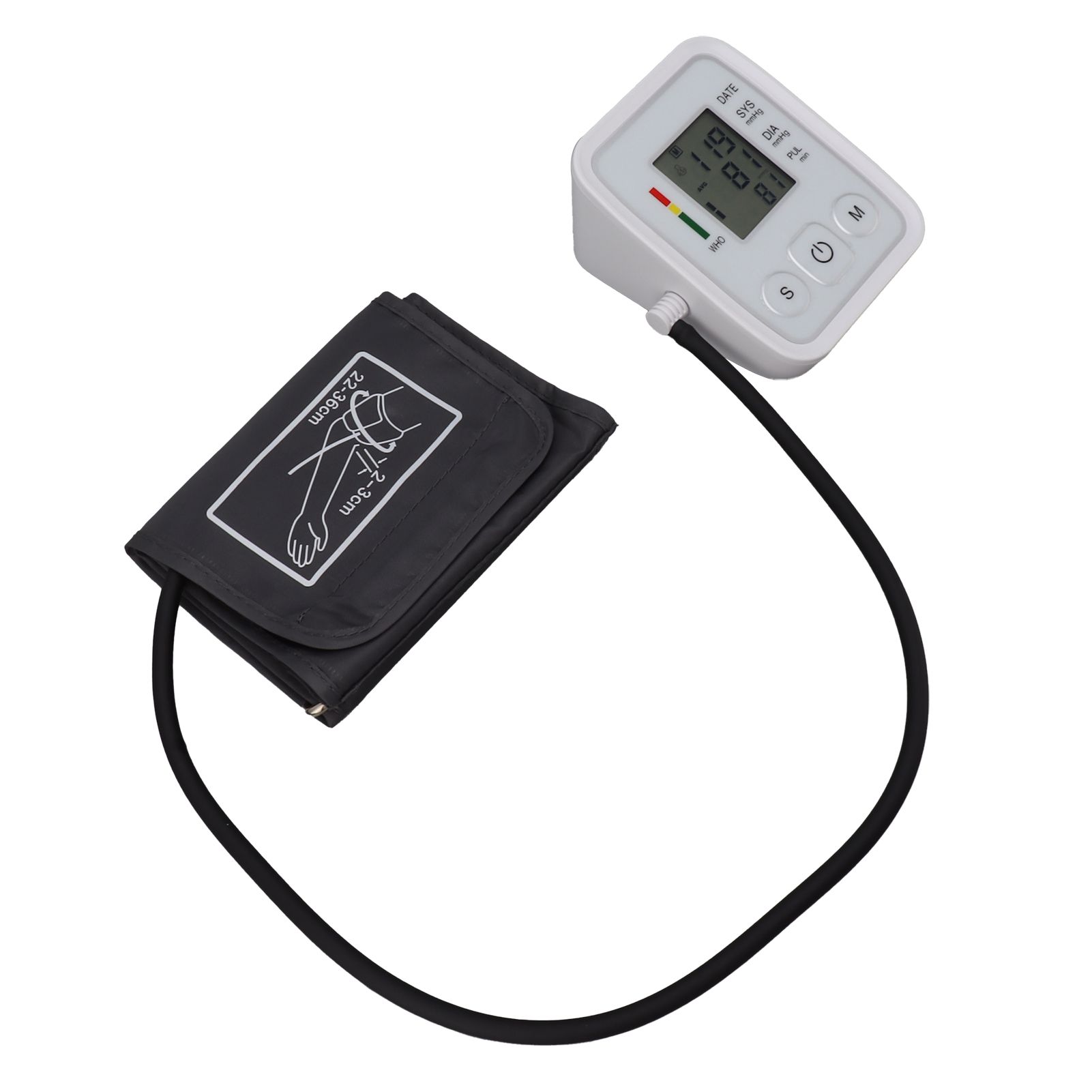 Upper Arm Blood Pressure Monitor with Wide Range Cuff Blood Pressure Machine with Large Digital Display English Voice Broadcast - Image 10