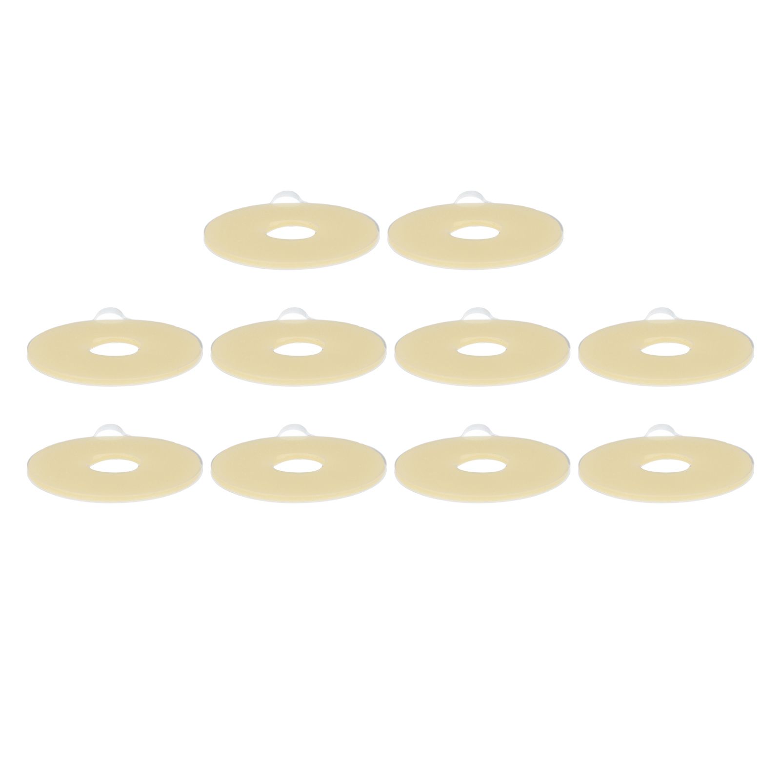 10PCS Ostomy Barrier Rings Moldable Ostomy Rings Hydrocolloid Adhesive Barrier Rings for Ostomy Bags - Image 6