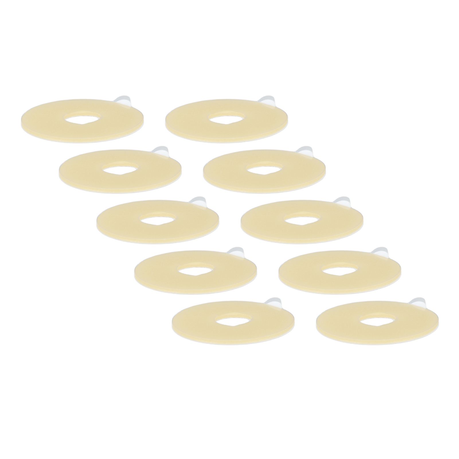 10PCS Ostomy Barrier Rings Moldable Ostomy Rings Hydrocolloid Adhesive Barrier Rings for Ostomy Bags - Image 8