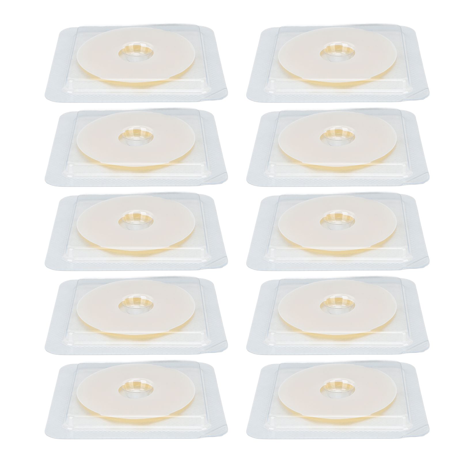 10PCS Ostomy Barrier Rings Moldable Ostomy Rings Hydrocolloid Adhesive Barrier Rings for Ostomy Bags - Image 12