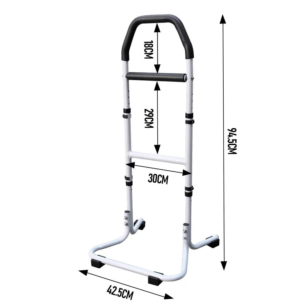 Mobility Standing Aid Aluminium Alloy Handrail Adjustable Height with Non-Slip Base for Seniors and Pregnant Women Couch Assistance Bearing Capacity 100kg - Image 7